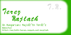 terez majlath business card